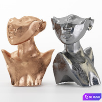 People Art Decor 3D Model Corona
