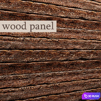 Boards. Panel. 3D Model Vray