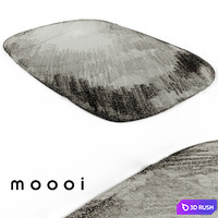 Moooi Carpet Scribble Grey 3D Model