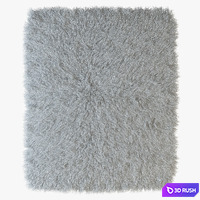 Tibetan sheepskin snow-white 3D Model Vray