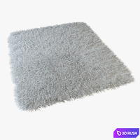 Tibetan sheepskin snow-white 3D Model Vray