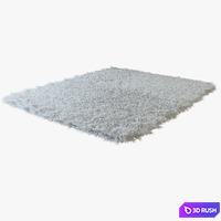 Tibetan sheepskin snow-white 3D Model Vray