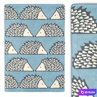 Carpet Scion Spike New Marine Rug 3D Model Vray