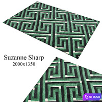 Carpet Suzanne Sharp_8 3D Model Vray