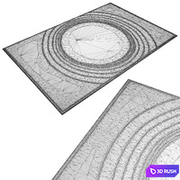 Carpet dc rockwell spotlight silver_28 3D Model Vray