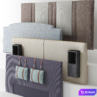 Headboards 3D Model Vray