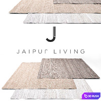 Jaipur living Luxury Rug Set 16 3D Model Vray