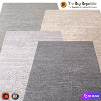 Carpet The Rug Republic (Europa) 1600x2300 (4 colors) 3D Model Vray, Corona