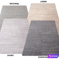 Carpet The Rug Republic (Europa) 1600x2300 (4 colors) 3D Model Vray, Corona