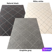 Carpet Kasthall (Aston) 1720x2450 (3 colors) 3D Model Vray, Corona