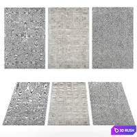 Dynamic rugs 3D Model Vray