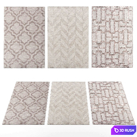 Artistic Weavers rugs 3D Model Vray