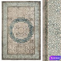 Catriona Rug 3D Model Vray