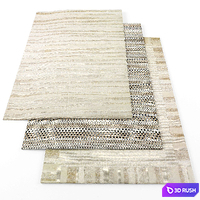 Atlas Flooring rugs1 3D Model Vray