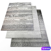 Atlas Flooring rugs2 3D Model Vray