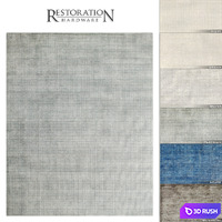 Damas Rug RH 3D Model Vray