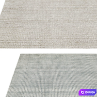 Damas Rug RH 3D Model Vray