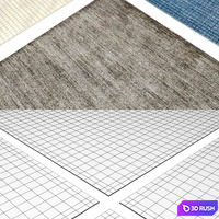 Damas Rug RH 3D Model Vray
