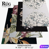 The Rug Company Rugs_42 3D Model Vray, Corona
