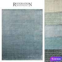 Sera Rug RH 3D Model Vray