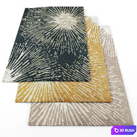 Harlequin rugs 3D Model Vray