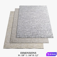 Restoration Hardware Rugs_70 3D Model Vray, Corona