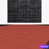 Restoration Hardware Rugs_79 3D Model Vray, Corona