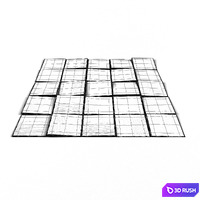 Angle chaos 3D Model Vray