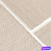 Dash &amp; Albert Arlington Gray and Ivory Rug 3D Model Vray