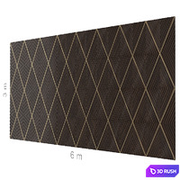 Decorative wall 52. 3D Model Corona