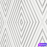 Decorative wall 52. 3D Model Corona