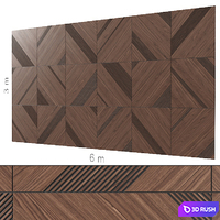 Decorative wall 126. 3D Model Corona