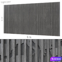 Decorative wall 146. 3D Model Corona