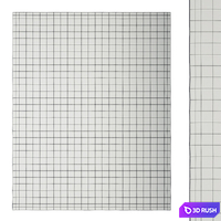 Tartan rug 3D Model Vray