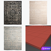Jan Kath Rugs_478 3D Model Vray, Corona
