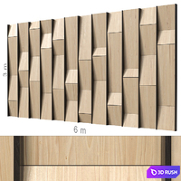 Decorative wall 193. 3D Model Corona