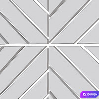 Decorative Wall Panel 02 3D Model Corona