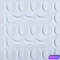 Decorative 3D wall panel Orac Decor W107 3D Model Corona