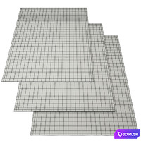 RH Bandera Braided Handwoven Wool Rug Collection 3D Model Vray