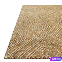 Kava Handwoven Jute Flatweave Rug RH 3D Model Vray