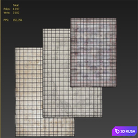 Zara Home Vintage Rugs Set 3D Model Corona