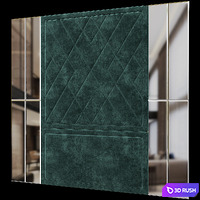 Headboard Premium PRO No. 29 3D Model Vray