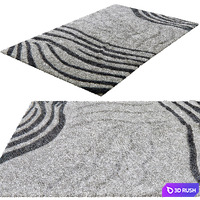 Kelly Wearstler Rug In Detail 3D Model Vray
