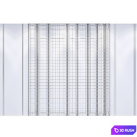 Wall panel 01 3D Model Vray