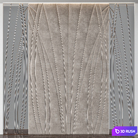 Wall Panel No. 150 3D Model Vray