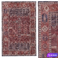 Carpet Urban Outfitters Ruby Tufted Rug 3D Model Vray