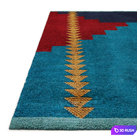 Kupsy Rug La Redoute Interieurs 3D Model Vray