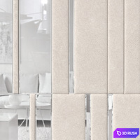 Headboard 014 3D Model Corona