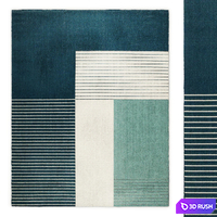 ROSHILDE carpet IKEA 3D Model Vray