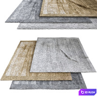 Frame Poliform Rug 3D Model Vray